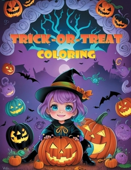 Paperback Trick-or-Treat Coloring Book
