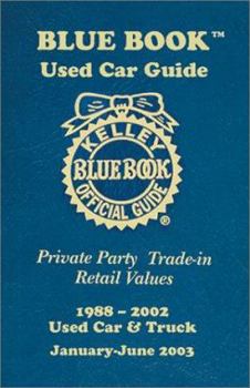 Paperback Kelley Blue Book Used Car Guide Book