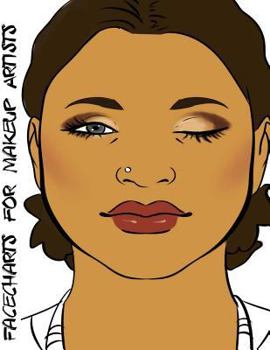 Paperback Facecharts for Makeup Artists: Sophia Book