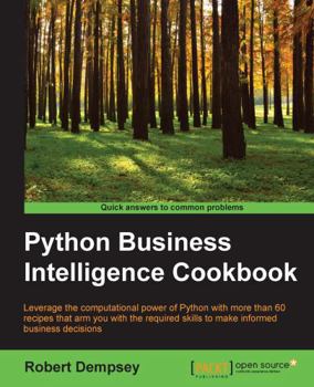 Paperback Python Business Intelligence Cookbook Book