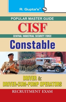 Paperback Cisf: Constable (Driver & Driver-cum-Pump Operators) Recruitment Exam Guide Book