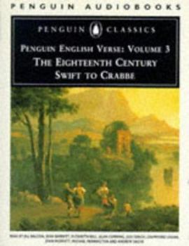 Audio Cassette English Verse: Volume 3: The Eighteenth Century: Swift to Crabbe Book