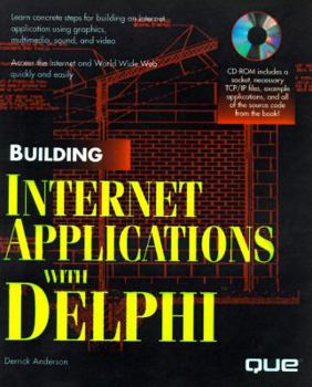 Paperback Building Internet Applications with Delphi 2 with CD-ROM Book