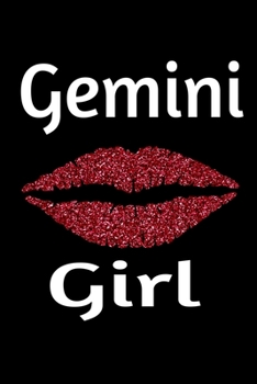 Gemini Girl: Travel Journal Planner Zodiac 115 pages 6" x 9"