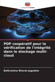 Paperback PDP coopératif pour la vérification de l'intégrité dans le stockage multi-cloud [French] Book