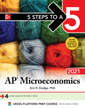 Paperback 5 Steps to a 5: AP Microeconomics 2021 Book