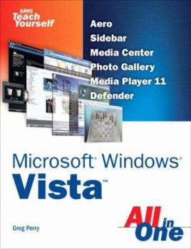 Sams Teach Yourself Microsoft Windows Vista All in One (Sams Teach Yourself) - Book  of the Sams Teach Yourself Series