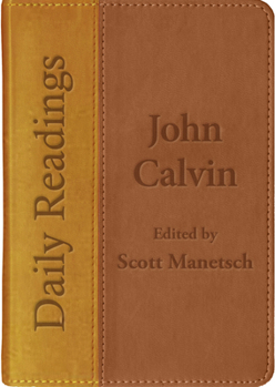 Imitation Leather Daily Readings - John Calvin Book
