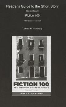 Paperback Reader's Guide for Fiction 100: A Anthology of Short Fiction Book