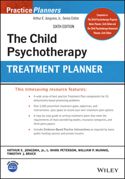 Paperback The Child Psychotherapy Treatment Planner Book
