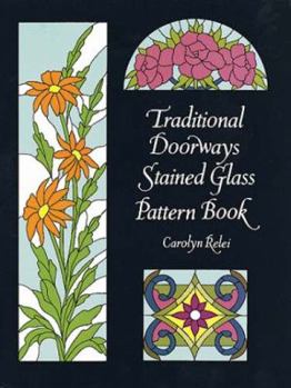 Paperback Traditional Doorways Stained Glass Pattern Book