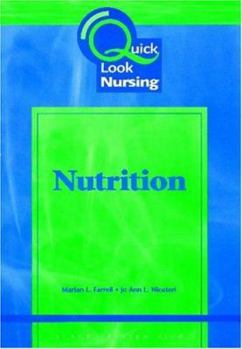 Paperback Quick Look Nursing: Nutrition: . Book