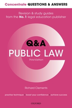 Paperback Concentrate Questions and Answers Public Law: Law Q&A Revision and Study Guide Book