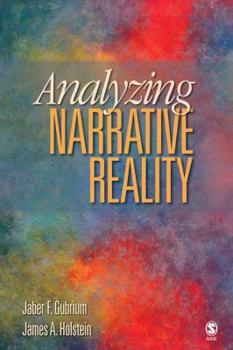 Paperback Analyzing Narrative Reality Book
