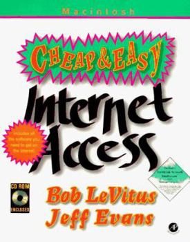 Paperback Cheap & Easy Internet Access Macintosh Book