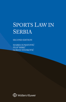 Paperback Sports Law in Serbia Book