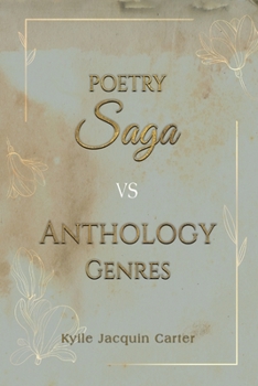Paperback Poetry Saga vs Anthology Genres Book