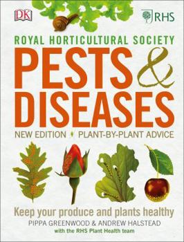 Hardcover RHS Pests & Diseases: New Edition, Plant-by-plant Advice, Keep Your Produce and Plants Healthy Book