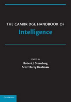 Paperback The Cambridge Handbook of Intelligence Book