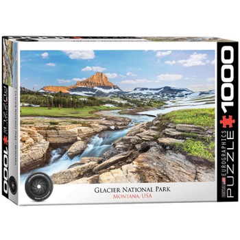 Toy Glacier National Park 1000pc Book