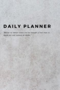 Paperback Daily Planner: Planner to Organize Your Everyday Projects and Keep Track of Your Porgress Plan Daily Book