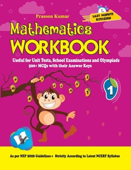 Paperback Mathematics Workbook Class 1 Book