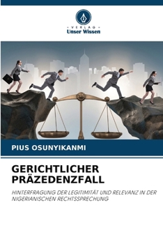 Paperback Gerichtlicher Präzedenzfall [German] Book