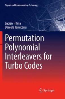Paperback Permutation Polynomial Interleavers for Turbo Codes Book