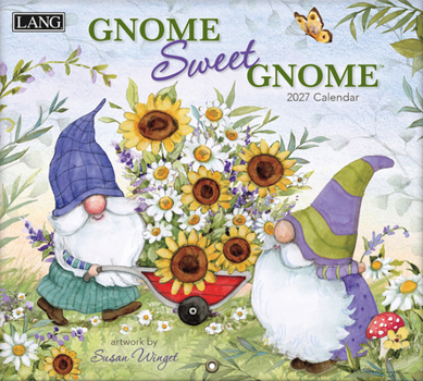 Misc. Gnome Sweet Gnome 2027 Wall Calendar Book