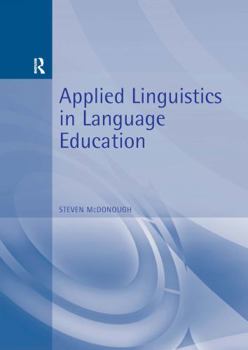 Paperback Applied Linguistics in Language Education Book