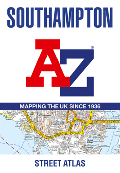 Paperback Southampton A-Z Street Atlas Book