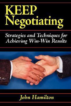 Paperback Keep Negotiating Book