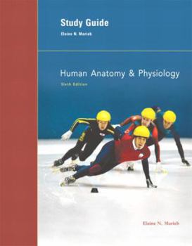 Paperback Human Anatomy & Physiology Study Guide Book