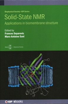 Hardcover Solid-State NMR: Applications in biomembrane structure Book
