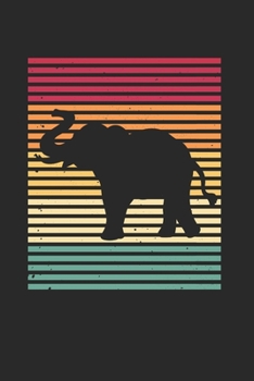 Elefant Notizbuch: Elefant Notizbuch f�r Liebhaber / Notizheft / Notizblock A5 (6x9in) Dotted Notebook / Punkteraster / 120 gepunktete Seiten