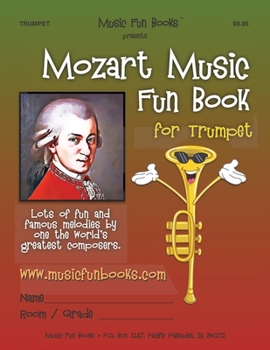 Paperback Mozart Music Fun Book for Trumpet Book