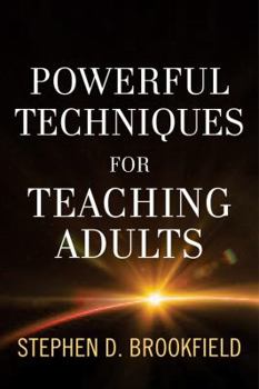 Hardcover Powerful Techniques for Teaching Adults Book