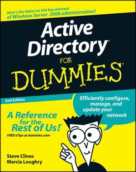 Paperback Active Directory for Dummies Book