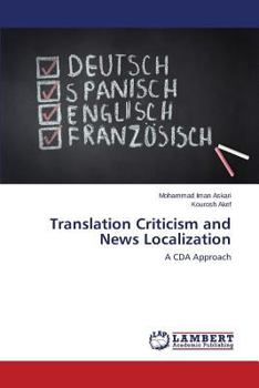 Paperback Translation Criticism and News Localization Book
