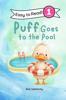 Paperback Puff Goes to the Pool: Preschool and Kindergarten Level One Easy Reader Book