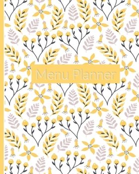 Menu Planner: Track and Plan Your Meals, 1 Year Meal Tracker