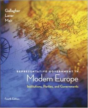 Paperback Representative Government in Modern Europe Book