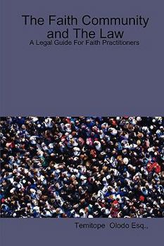Hardcover The Faith Community and The Law Book