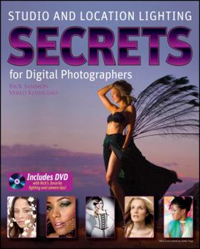 Paperback Studio & Location Lighting Secrets for Digital Photographers [With DVD] Book