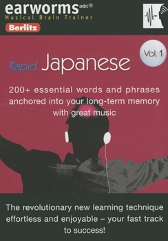 Audio CD Rapid Japanese, Volume 1 [With Phrase Book] Book