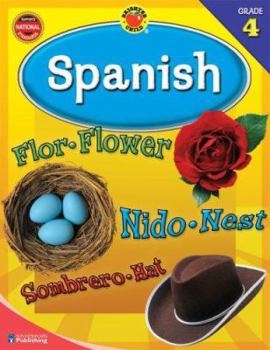 Paperback Brighter Child® Spanish, Grade 4 (Brighter Child Workbooks) (English and Spanish Edition) Book