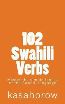 Paperback 102 Swahili Verbs Book