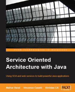 Paperback Service Oriented Architecture with Java Book