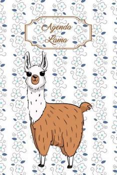 Agenda Lama: Agenda perpétuel avec couverture et intérieur Lama - 56 semaines avec des pages supplémentaires à découvrir (15 x 23 cm) (Mon Agenda Perpétuel)