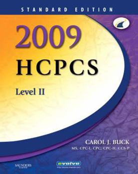 Paperback 2009 HCPCS Level II (Standard Edition) Book